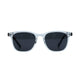 Transparent Brown Square Full Rim