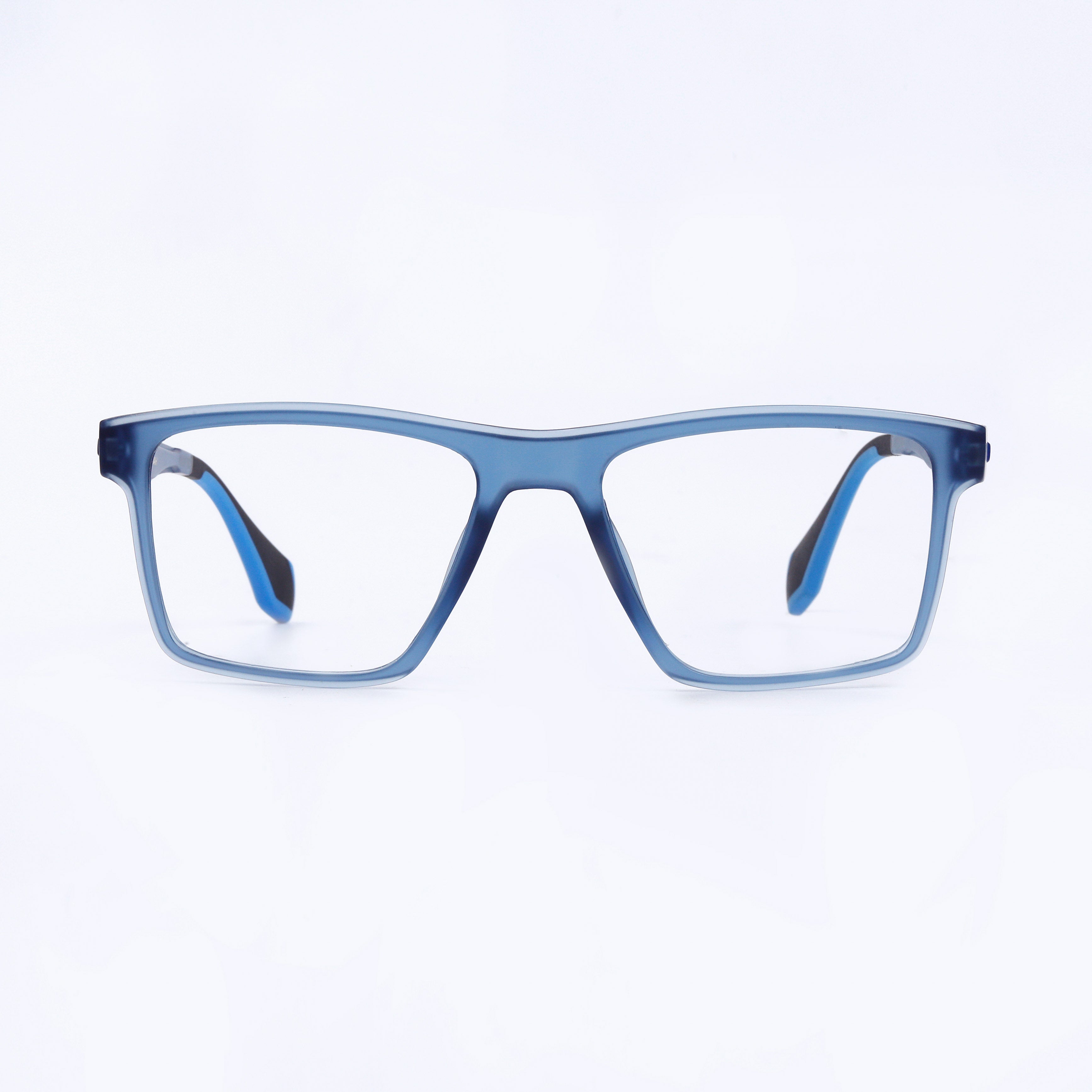 Blue & Black  Full Rim  Square