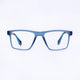 Blue & Black  Full Rim  Square