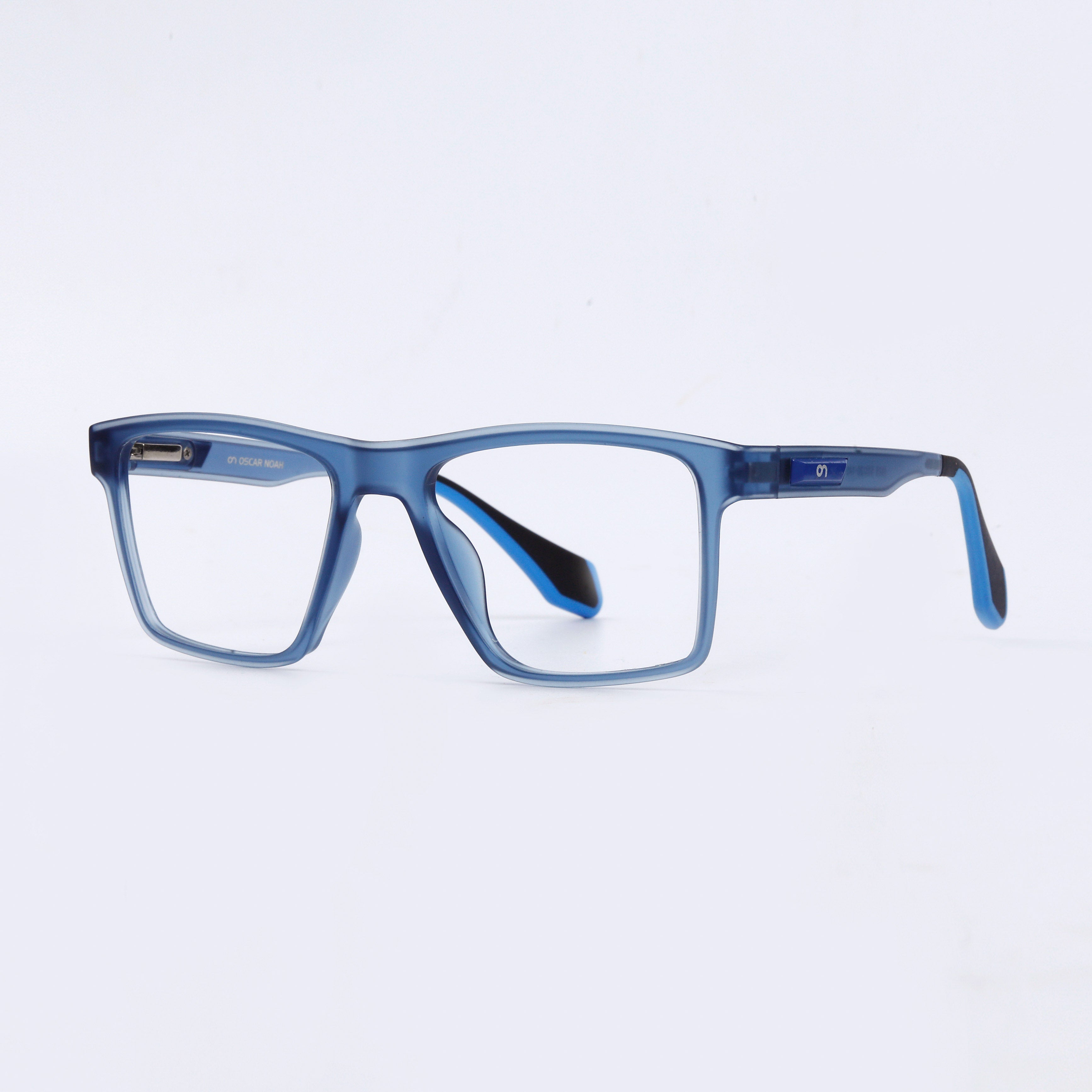 Blue & Black  Full Rim  Square