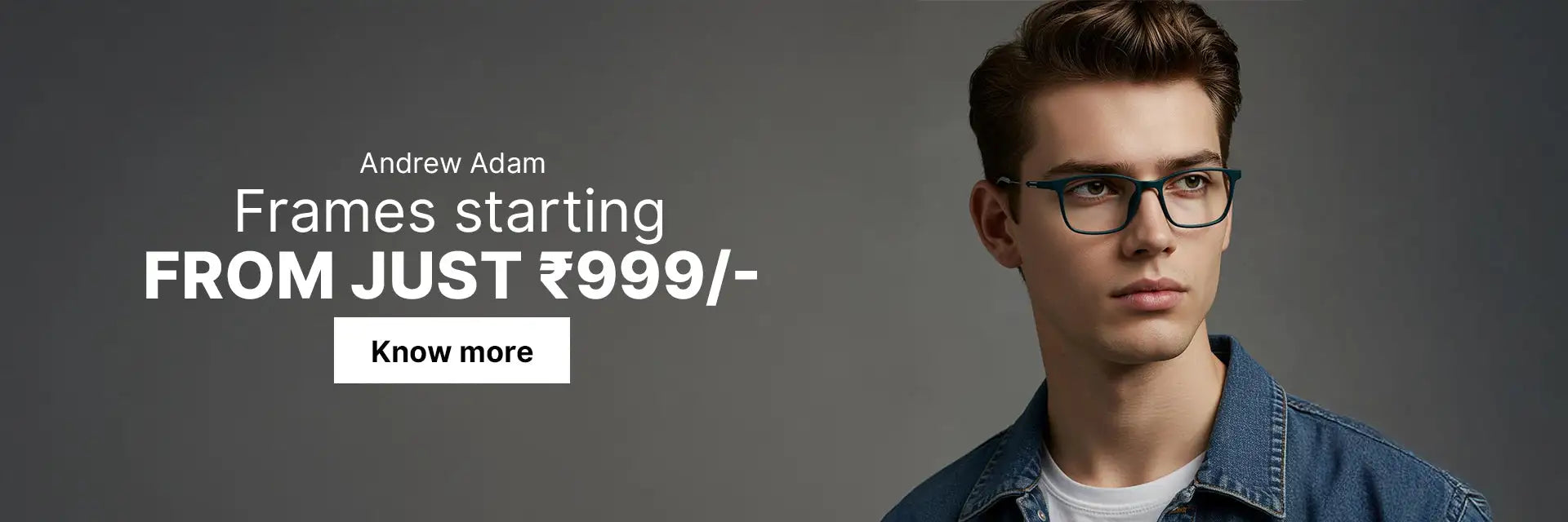 Stylish eyeglass frames for men starting from ₹999 - Glasseo eyewear collection