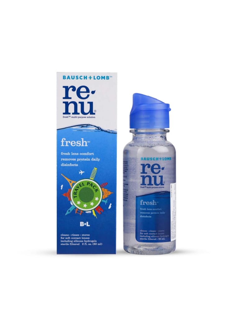 ReNu Fresh 60 ml Contact Lens Solution | Travel-Friendly Soft Lens Care