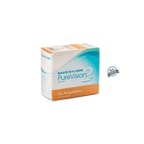 Bausch Lomb Purevision 2 Astigmatism 6 Lens per Box