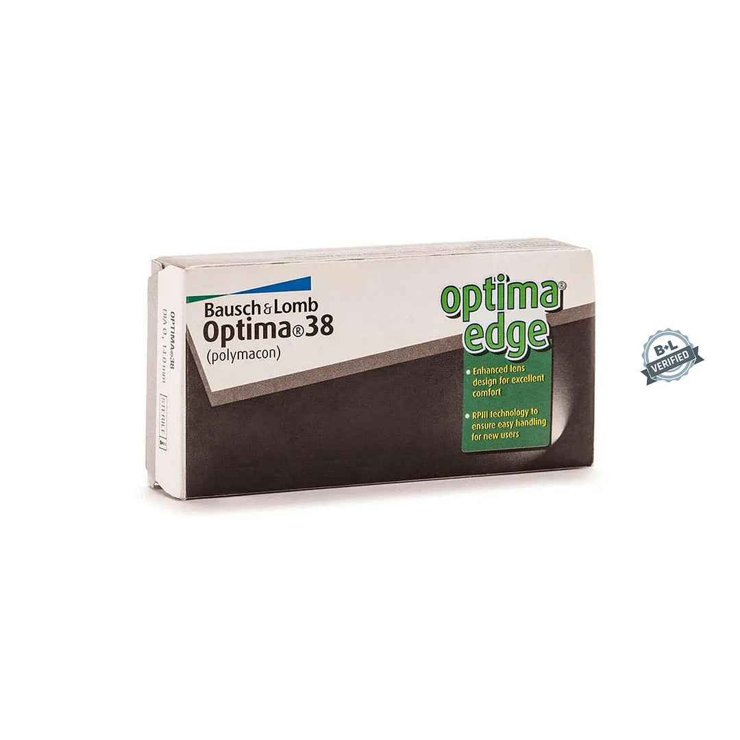 Optima 38 Bausch & Lomb 1 Lens Per Box Yearly Usage Contact lenses