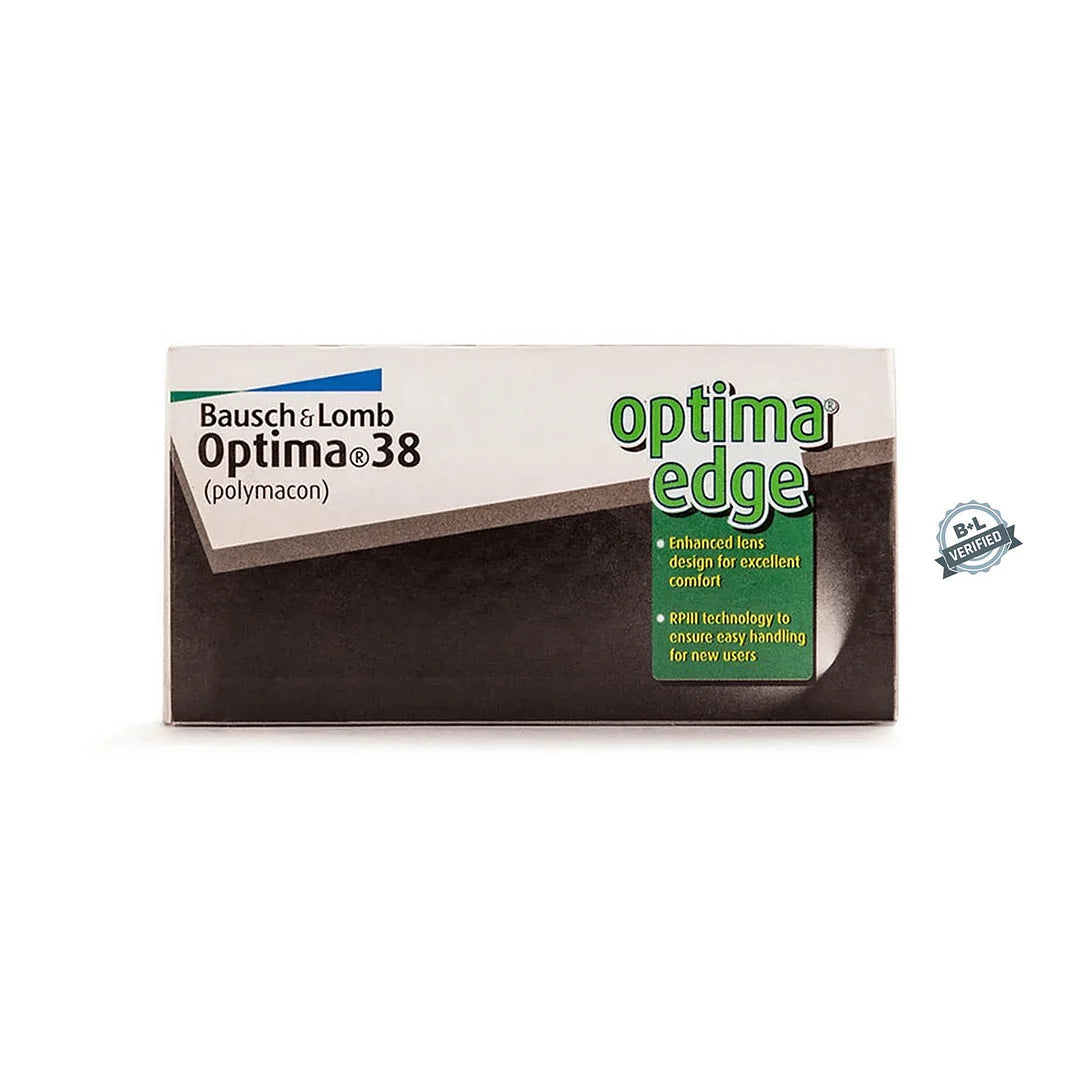 Optima 38 Bausch & Lomb 1 Lens Per Box Yearly Usage Contact lenses